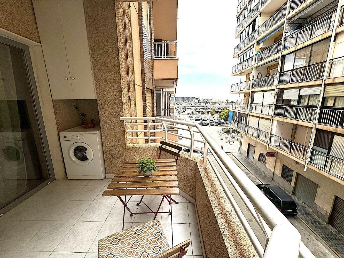Appartamento Santa Pola Port, Sea View, Vista Del Mar Esterno foto